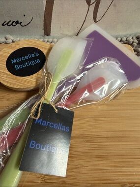 Silicone Spatula Set - Green and Red. 🆕